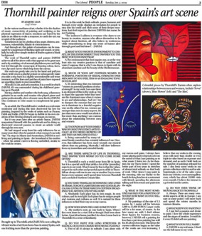 Zarum-Press-Article-Painter-reigns-over-Spain's-art-scene