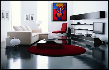 Zarum-Art-Painting-Falling-In-Love-Living-Room