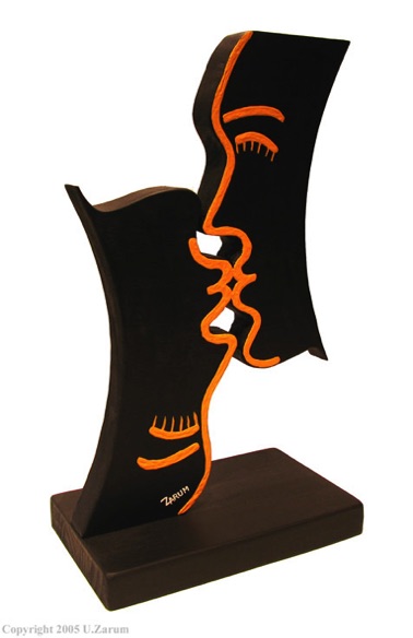 Zarum-Art-Sculpture-Kissing