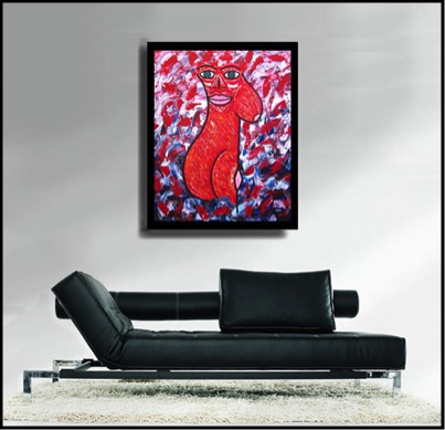 Zarum-Art-Painting-Dutch-Delight-FACES-Series-sofa