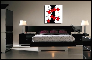 Zarum-Art-Painting-Meeting-of-the-Lips-Lip-Series-bedroom